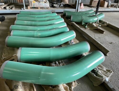 FBE coated pipe bends