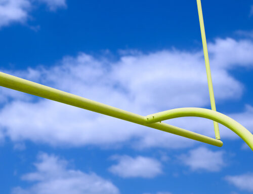 Pipe bend for field goal